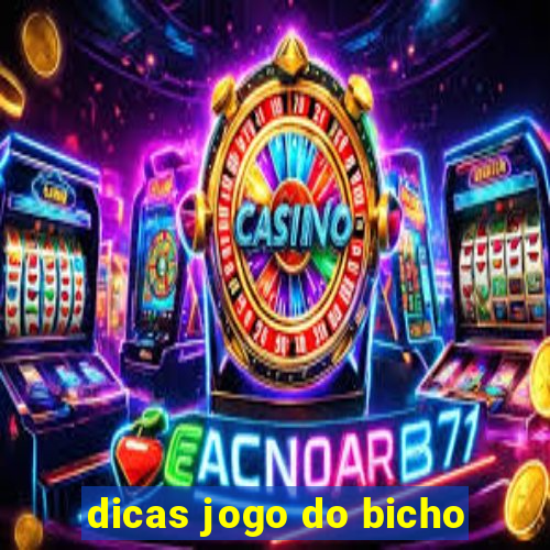 dicas jogo do bicho